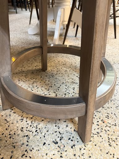 Rustic Pewter Dining Set