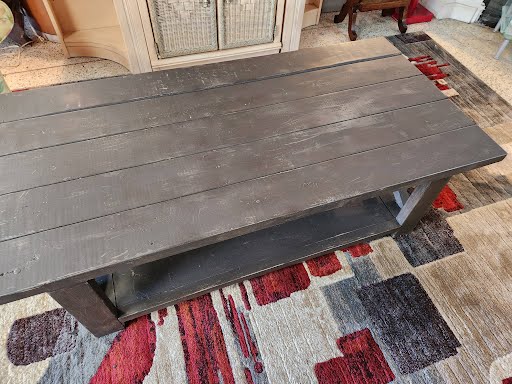 Coffee Table Plank Dark