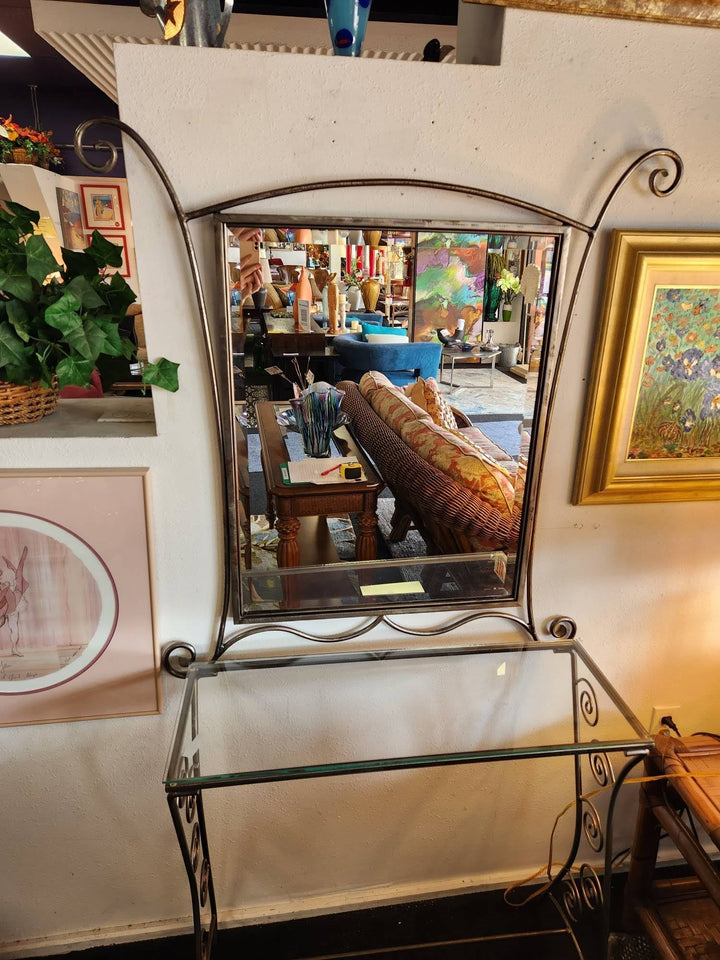 Sofa Table with MIrror