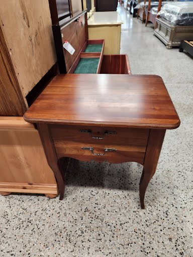 Ethan Allen Nightstand Two Drawer