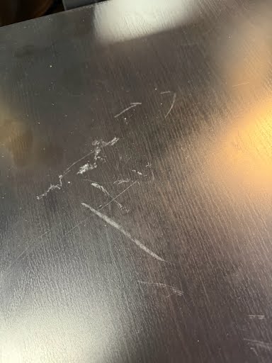 Black End Table