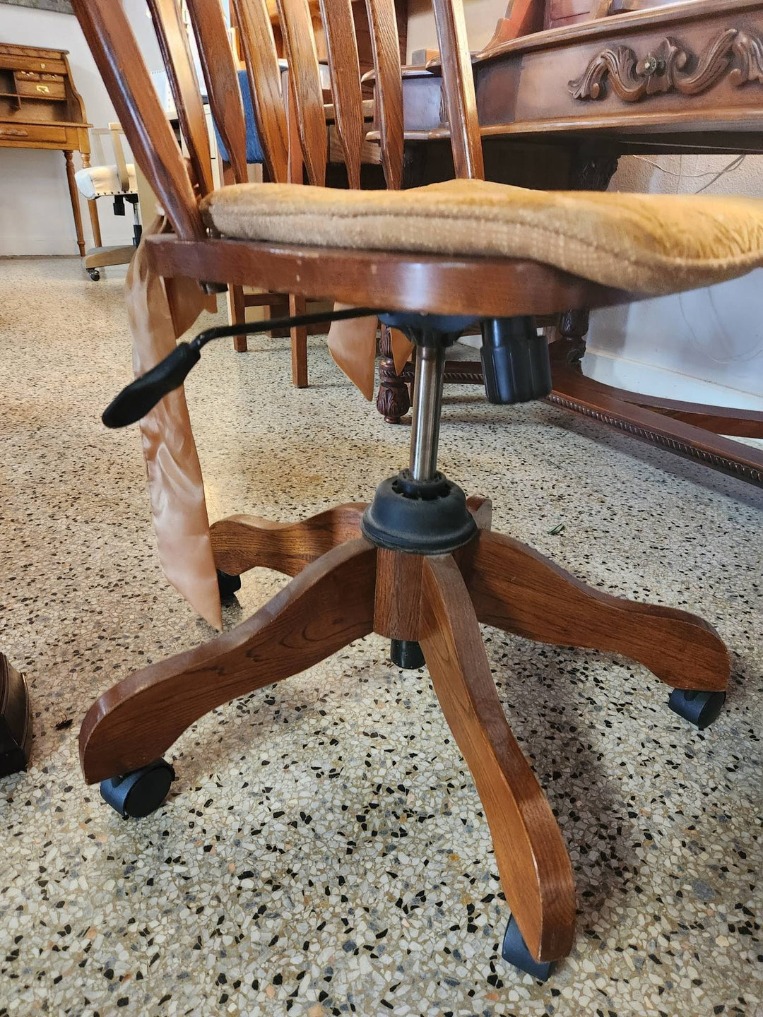 Antique Windsor Desk Chair