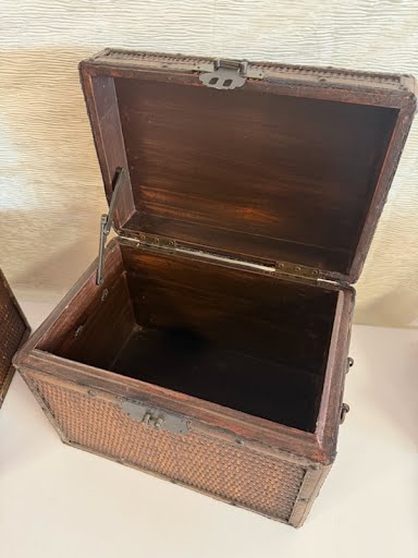 Weaved Rattan Storage Box
