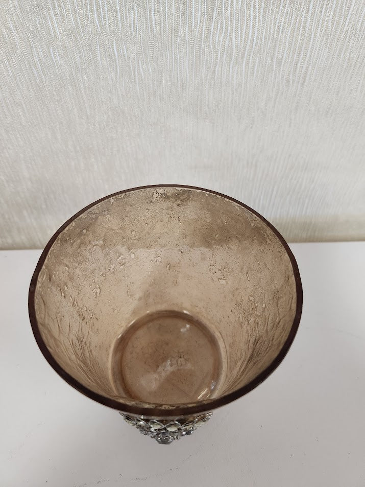 4x4 Gold Antique Candle Holder Home Item