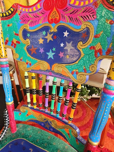 Chair Hand Painted