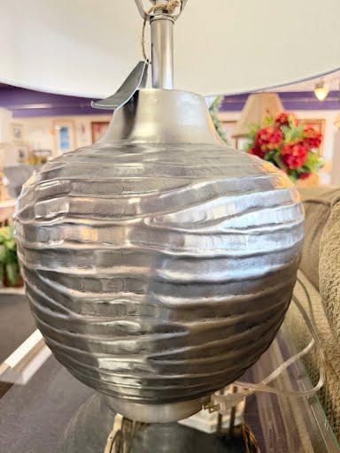 Smokey Grey Base Table Lamp