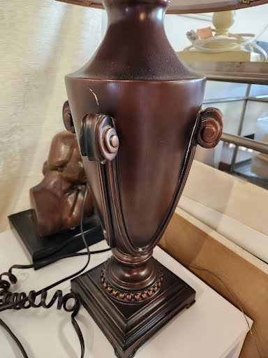 Table Lamp Brn 32" Height