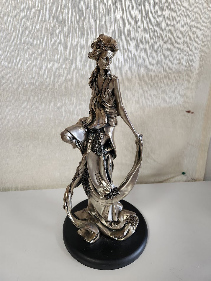 16"H Female Figurine Home Item