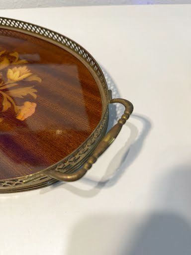 Wood Inliad Trays
