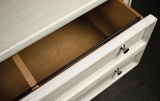 Champagne Wood File Cabinet