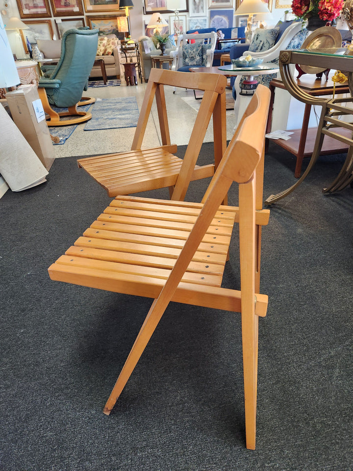 Mid-Century Folding Chairs