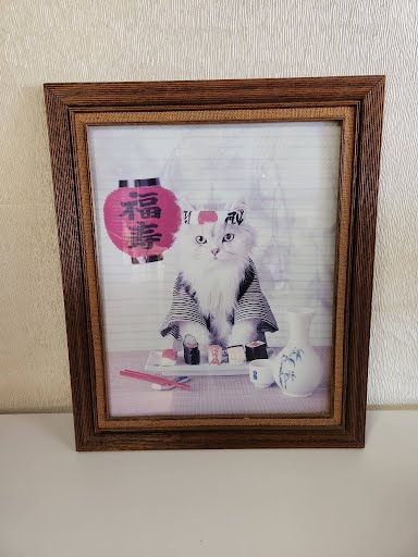 Sushi Cat Wall Art
