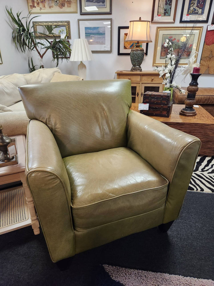 Leather Accent Chair