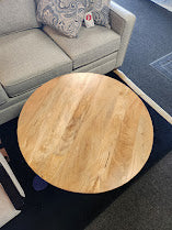 Round Wood Coffee Table