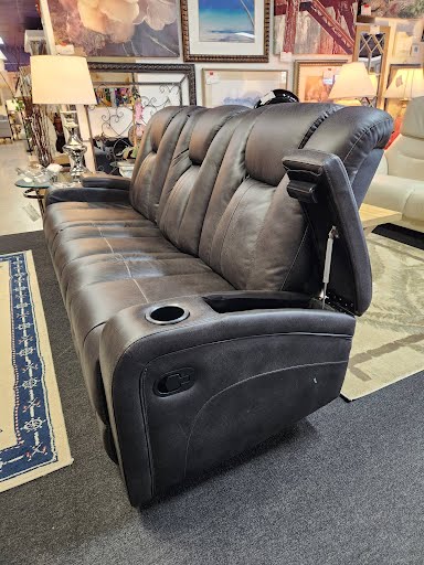 Sofa - Wales Lapis Double Reclining Manual 83"w