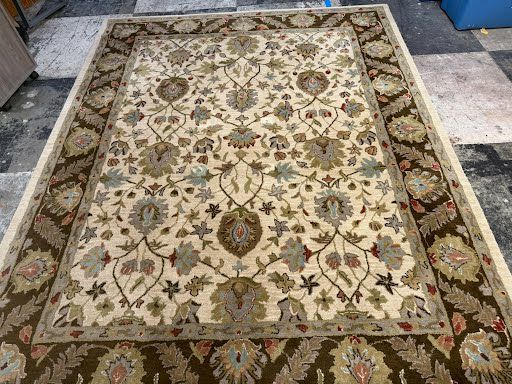 Ivory/ choco Area Rug