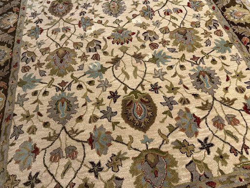 Ivory/ choco Area Rug