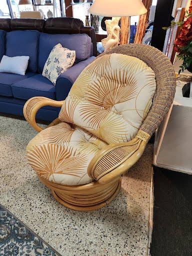 Bamboo Wicken/Rattan Rocker Chair