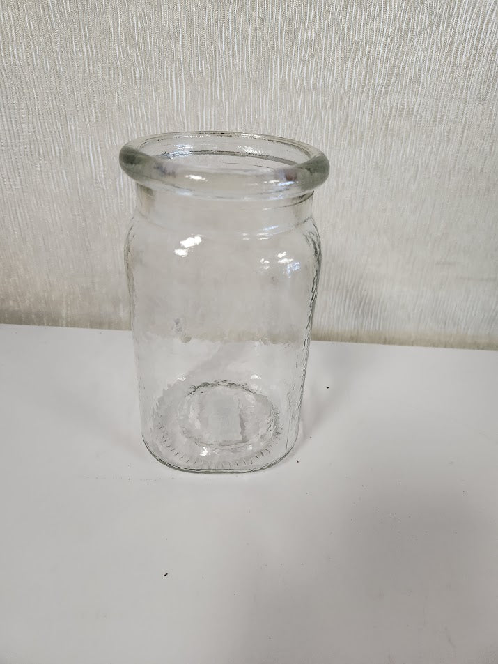 7" Clear  Glass Jug