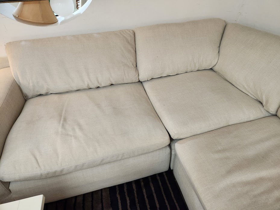 Sectional With Ottoman