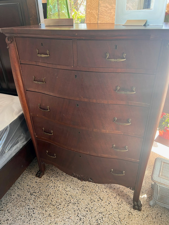 5 Drawer High Chest