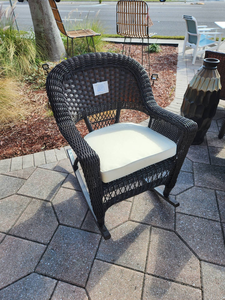 Outdoor Espresso Rocking Chair BRAND NEW