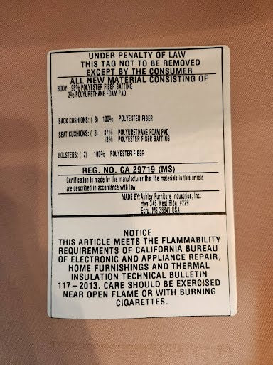 Ashley Furniture "Pierin"  Sofa