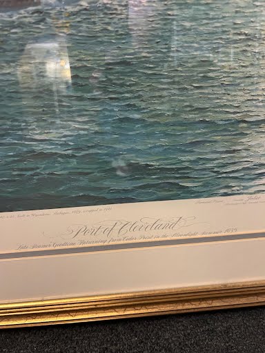 "Port of Cleveland" 42x29 Wall Art
