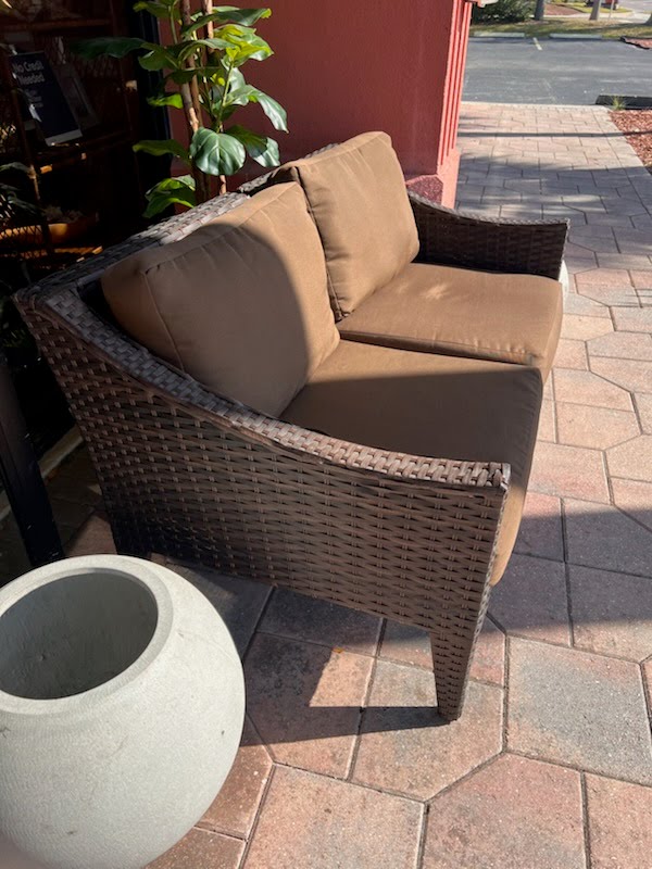 2 Piece Outdoor Set Chairs