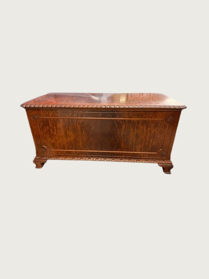 Carved Wood Chest