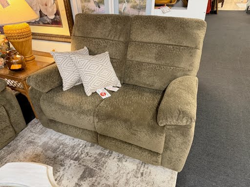59W" Double Manual Recliner Love Seat - Mocha