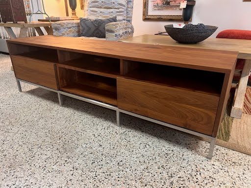 Crate & Barrel Console Table 72"w