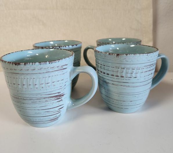 Teal Glassware