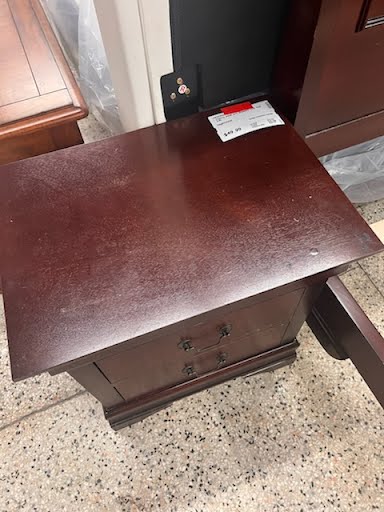 Nightstand Cherry Two Drawer