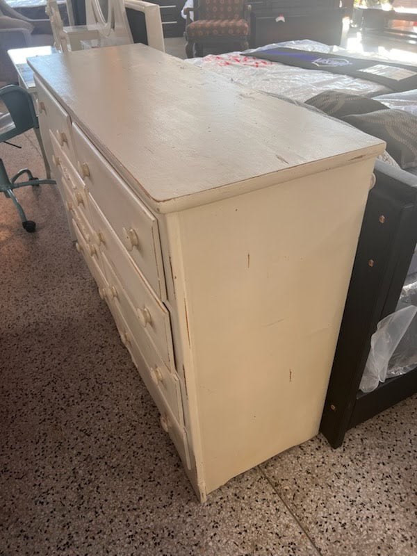 Whitewash Dresser