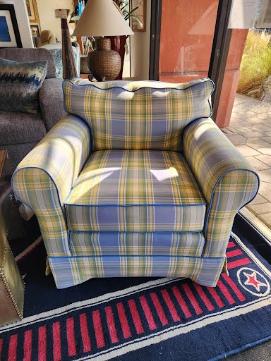 Plaid Armchair