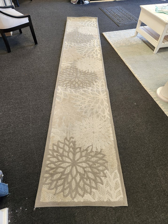 2x12 Gray Area Rug