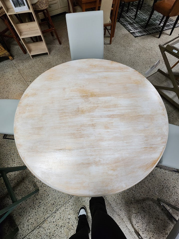 Drop Leaf wood Dining Table