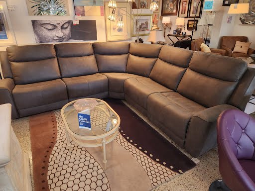 Sectional - 5 Pc Macke Grey Power Kuka Recliner