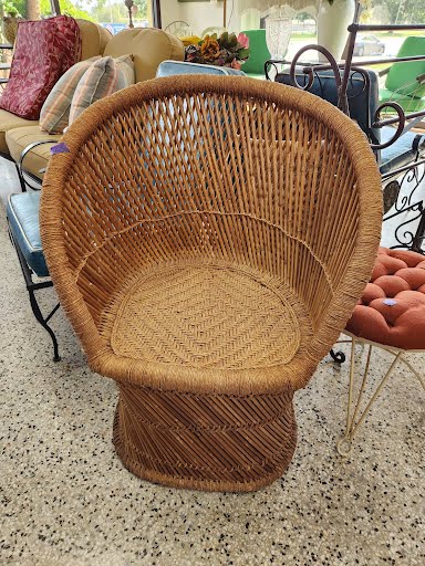 Weaved Bamboo Chair