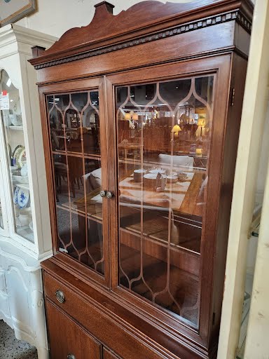FINCH Colonial-Style China Cabinet