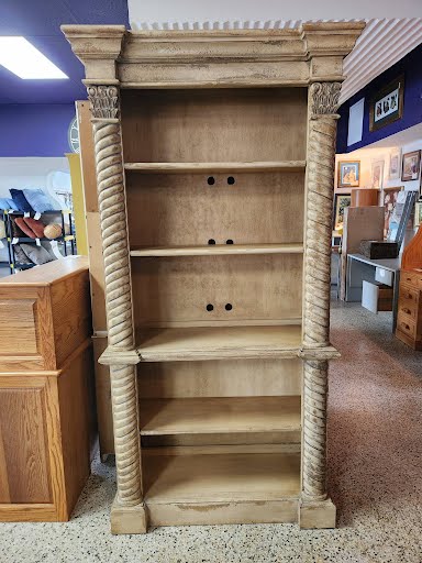 Rustic Italian Style Bookcase