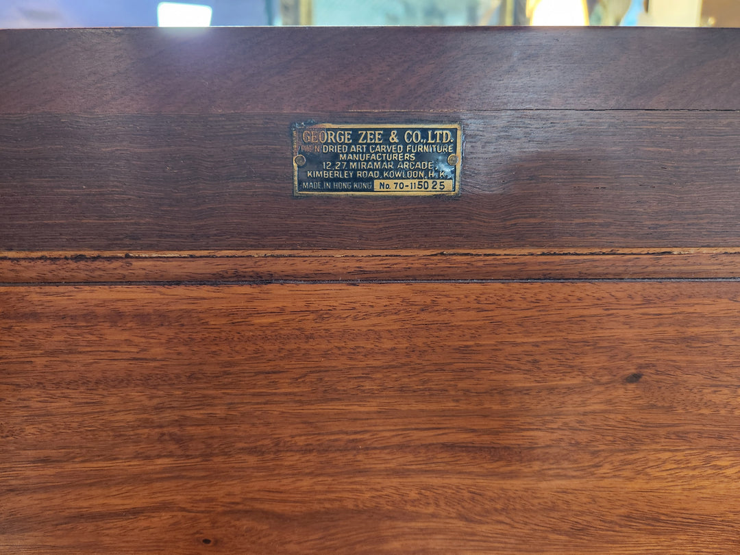 rosewood oriental Desk