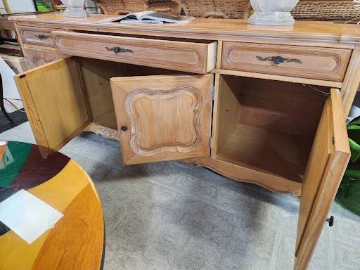 79" Wide Custom Wood Console Table