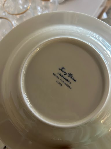 SET OF 4- Rim Soup Bowl Floradora by Mikasa China