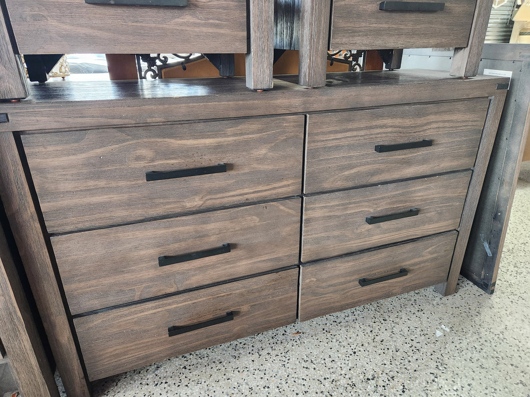Dresser With Mirror + 2 Nightstands