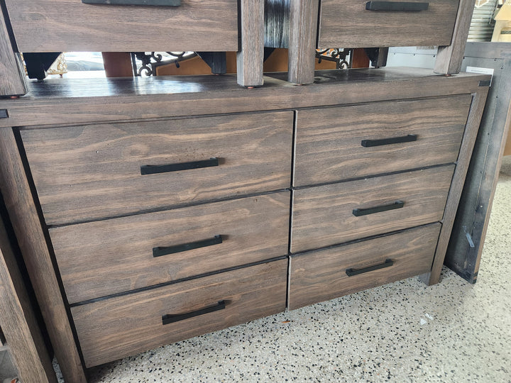 Dresser With Mirror + 2 Nightstands