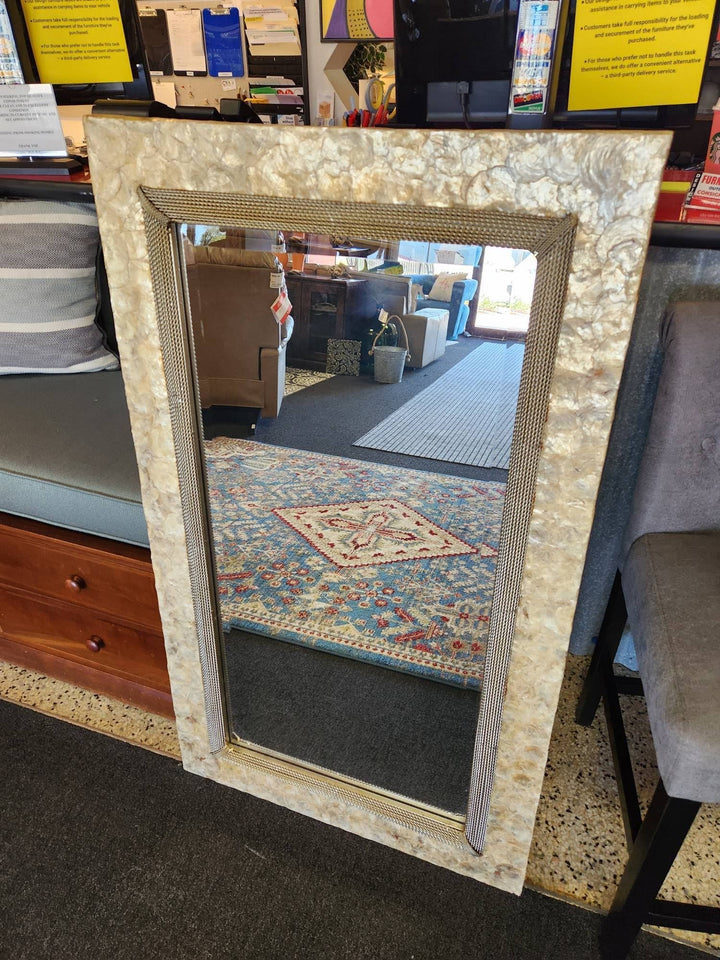 Uttermost Shell Frame Mirror