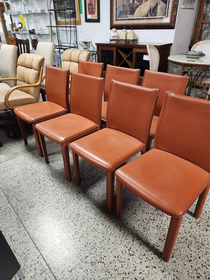 SET OF 8 - Arper Dining Chairs