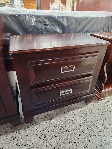 Nightstand Two Drawer DK Wood